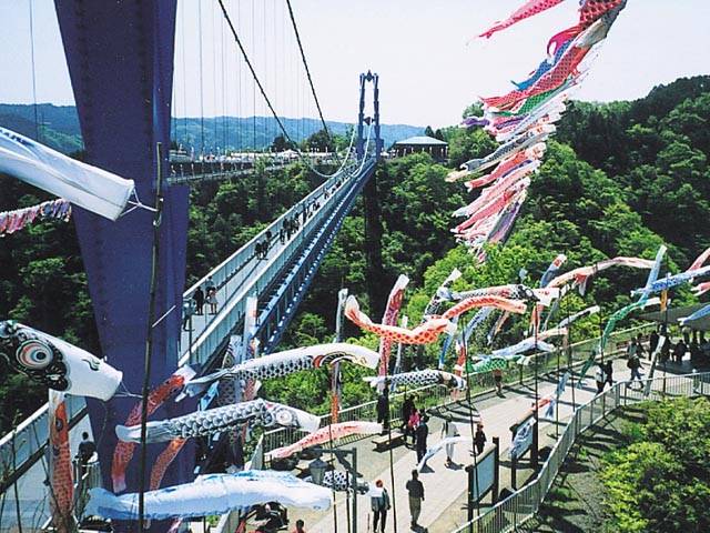 竜神峡鯉のぼりまつり 茨城県のお祭り